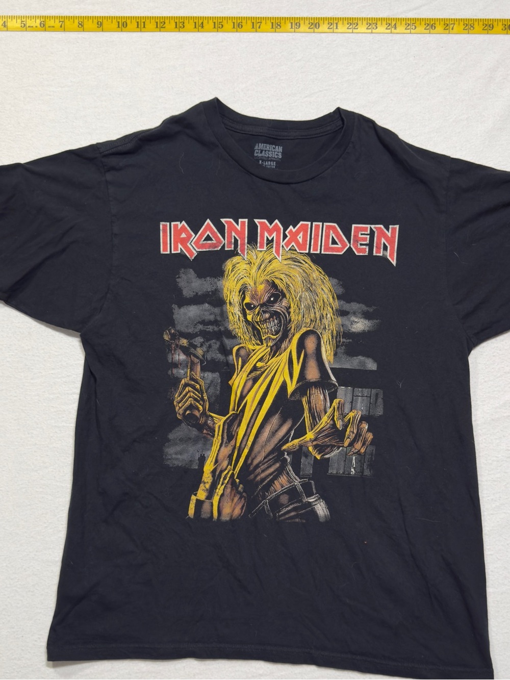 Iron maiden 2010 band t shirt
